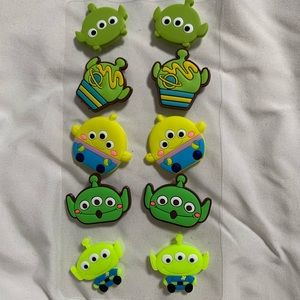 Disney Toy Story Alien Croc Charms- set of 10